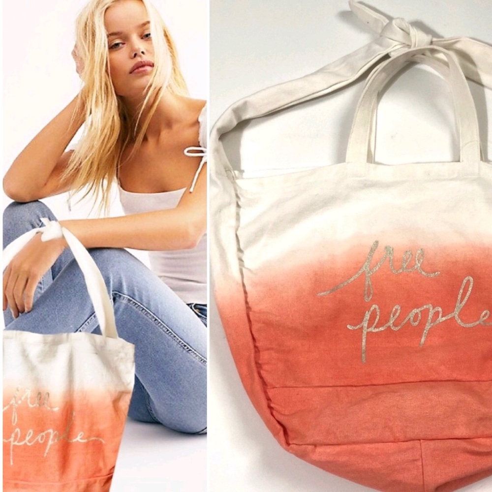 Free People Dip Dye Ombré Tote Bag